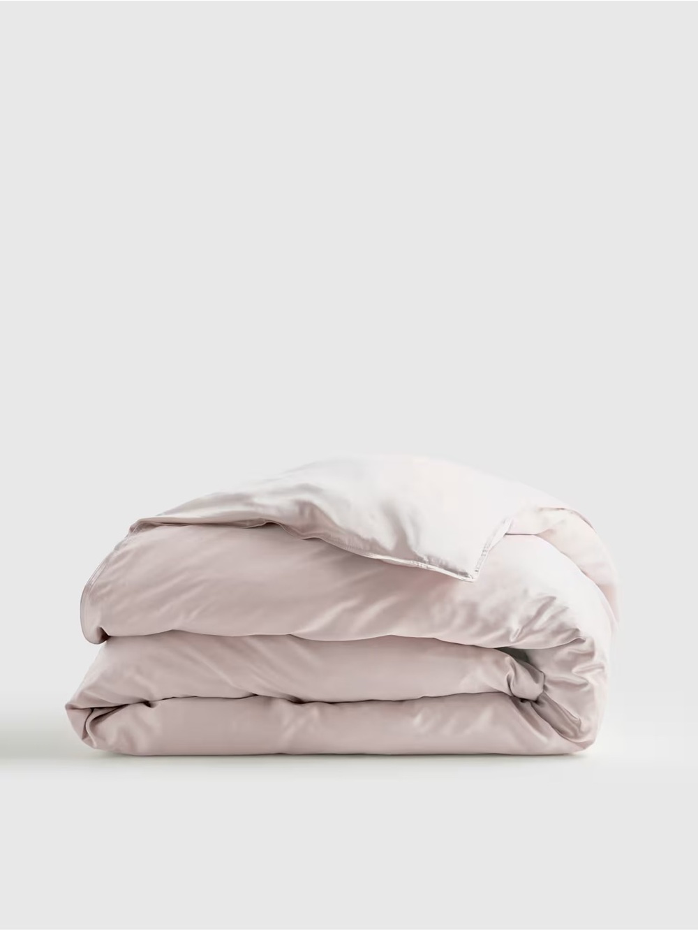Quince Bamboo Duvet Cover Soft Blush Full Queen NWOT No Shams